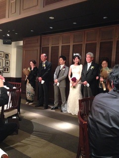 いい結婚式だったなぁ〜(^J^)